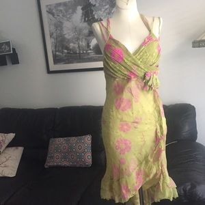 BLU In Firenze Cocktail Dress M. Made in Italy. Like New
